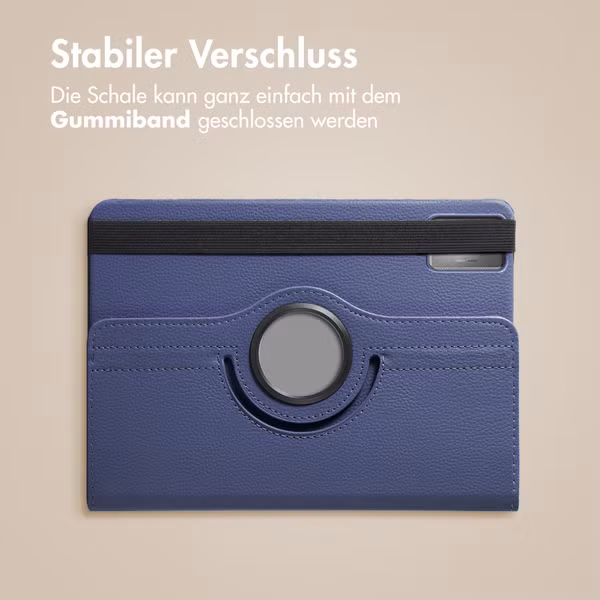 imoshion 360° drehbare Klapphülle Lenovo Idea Tab - Dunkelblau