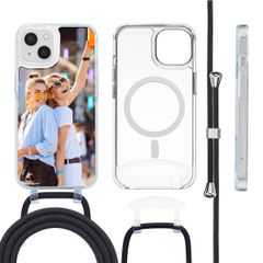 Gestalte deine eigene MagSafe Hülle mit abnehmbarem Band Apple iPhone 14 - Transparent