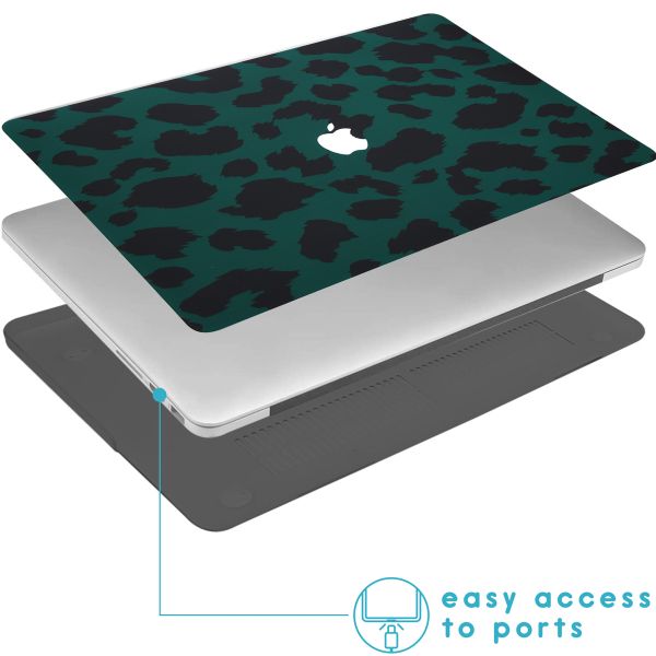 imoshion Design Laptop Cover für das MacBook Pro 15 Zoll Retina - A1398 - Green Leopard