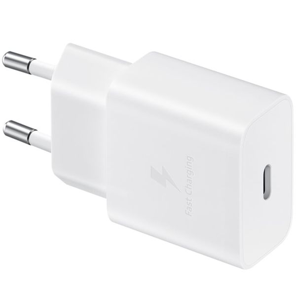 Samsung Original Power Adapter - Ladegerät - USB-C-Anschluss - Fast Charger - 15 Watt - Weiß