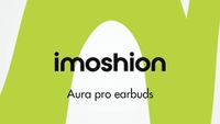 imoshion Aura Pro Earbuds – Kabellose Kopfhörer – Kabellose Bluetooth-Kopfhörer – Mit ANC-Geräuschunterdrückungsfunktion - Schwarz