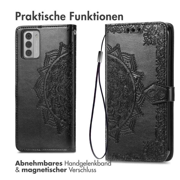 imoshion Mandala Klapphülle Nokia G42 - Schwarz