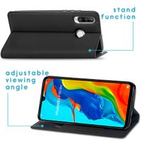 imoshion Slim Folio Klapphülle Huawei P30 Lite - Schwarz