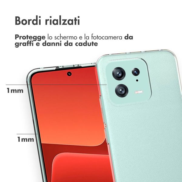 Accezz Clear TPU Backcover Xiaomi 13 - Transparent