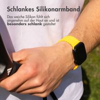 imoshion Athletic Silikonarmband für das  Apple Watch Series 1 t/m 11 / SE / Ultra (44/45/46/49 mm) - Gelb