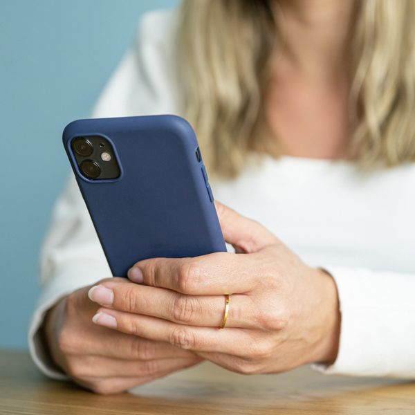 imoshion Color TPU Hülle für das Huawei Y5p - Dunkelblau