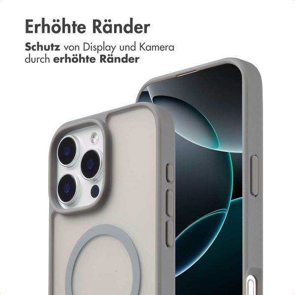 imoshion Color Guard Back Cover mit MagSafe für das iPhone 16 Pro - Grau