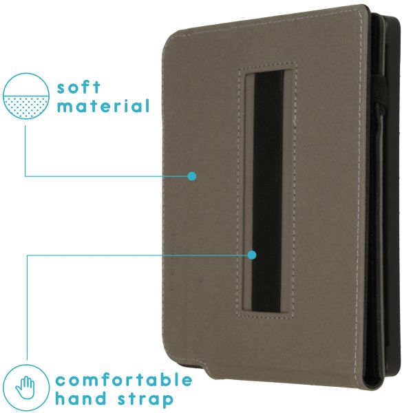 imoshion Stand Flipcase Kobo Libra 2 / Tolino Vision 6 - Schwarz