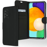 Accezz Wallet TPU Klapphülle Samsung Galaxy A52(s) (5G/4G) - Schwarz