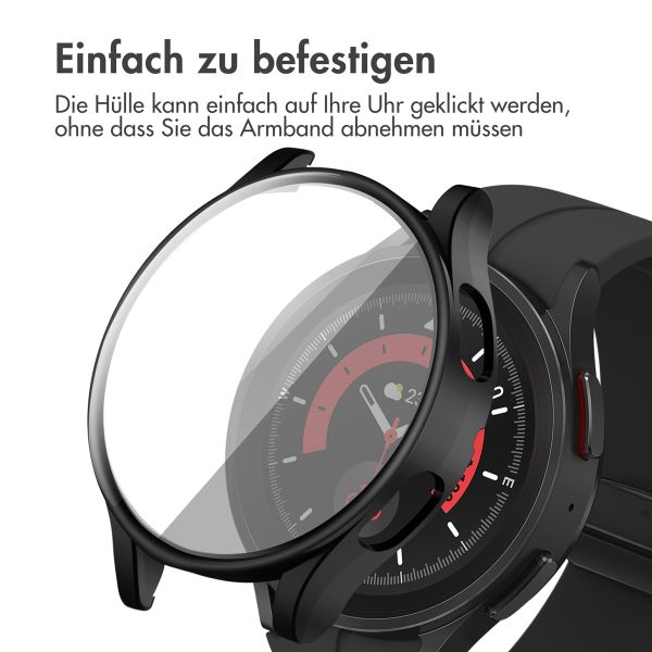 imoshion Full Cover Hard Case Samsung Galaxy Watch 4 - 44 mm - Schwarz