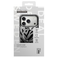 iDeal of Sweden Transparente MagSafe-Hülle Limited Apple iPhone 17 Pro - Zebra Mystique