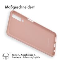 imoshion Color TPU Hülle für das Samsung Galaxy A7 (2018) - Dusty Pink