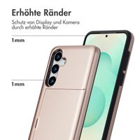 imoshion Backcover mit Kartenfach Samsung Galaxy S25 Plus - Rosé gold