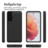 imoshion Backcover mit Kartenfach Samsung Galaxy S21 - Schwarz
