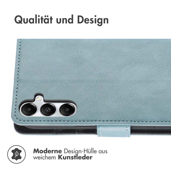 imoshion Luxuriöse Klapphülle Samsung Galaxy A26 - Hellblau