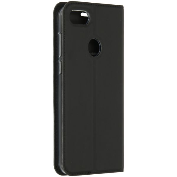 Dux Ducis Slim TPU Klapphülle Schwarz für das Motorola Moto E6 Play