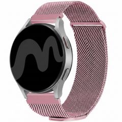 imoshion Magnetisches Milanaise Armband -   Universelle 20 mm Anschluss - Größe M - Rosa