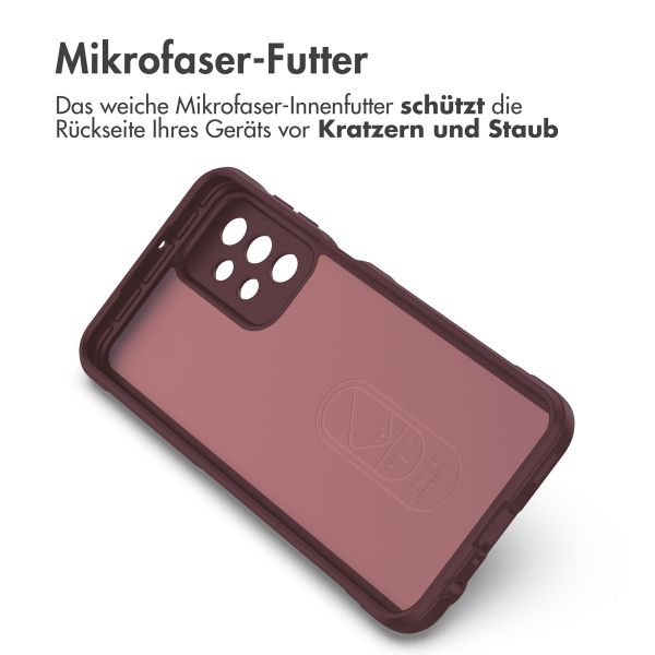 imoshion EasyGrip Back Cover für das Samsung Galaxy A23 (5G) - Aubergine