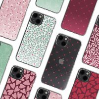 imoshion Design Hülle Apple iPhone 13 - Bloom Love Sage Green