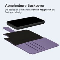 imoshion Herausnehmbare 2-in-1 Luxus-Bookcase Apple iPhone 17e / 16e - Violett