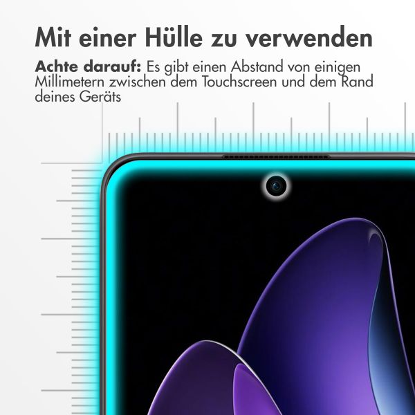 Accezz Screen Protector aus gehärtetem Glas Oppo Reno 13 F