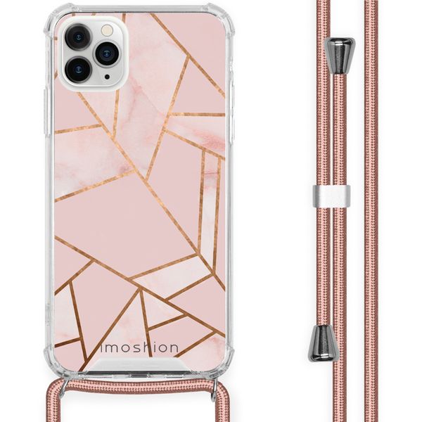 imoshion Design Hülle mit Band für das iPhone 11 Pro Max - Pink Graphic