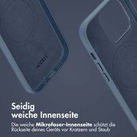 Accezz 2-in-1 Klapphülle aus Leder mit MagSafe Apple iPhone 14 Pro - Nightfall Blue