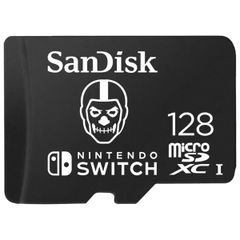 SanDisk microSD für das Nintendo Switch - 128GB - Fortnite Skull Trooper