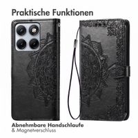 imoshion Mandala Klapphülle Motorola Edge 70 Fusion - Schwarz