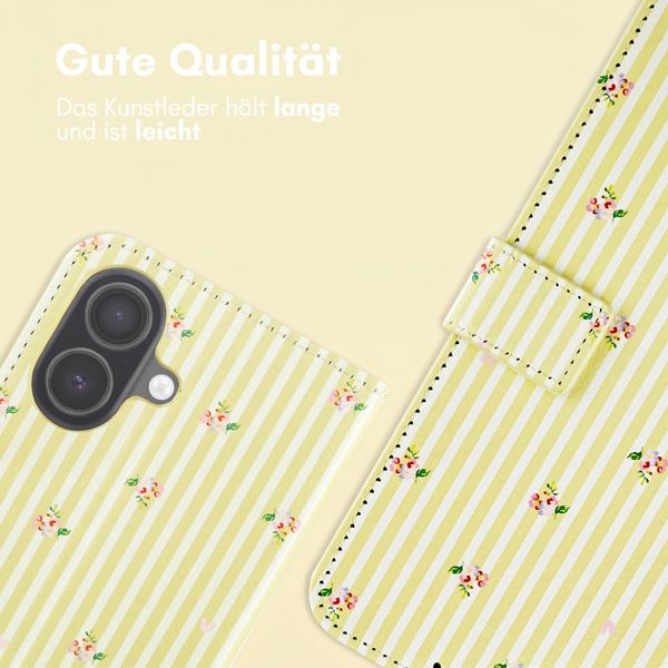 imoshion Design Klapphülle Apple iPhone 17 - Garden Stripes