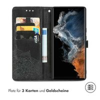 imoshion Mandala Klapphülle Samsung Galaxy S23 Ultra - Schwarz