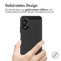 imoshion Brushed Back Cover Oppo A18 / Oppo A38 - Schwarz