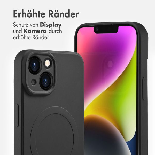 imoshion Color Back Cover mit MagSafe Apple iPhone 14 - Schwarz