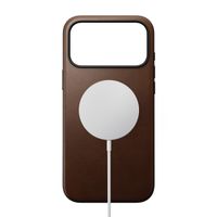 Nomad Modern Leather Case mit MagSafe Apple iPhone 17 Pro Max - Braun