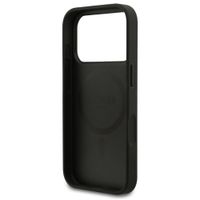 Guess 4G Metal Logo Back Cover MagSafe Apple iPhone 17 Pro - Schwarz
