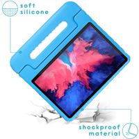 imoshion Schutzhülle mit Handgriff kindersicher für das Lenovo Tab P11 Pro - Blau