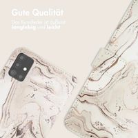 imoshion Design Klapphülle Samsung Galaxy A51 - Sandy Marble
