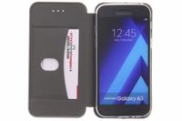 Schlankes Klapphülle Schwarz Samsung Galaxy A3 (2017)