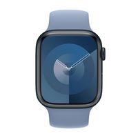 Apple Silikon Solo Loop für  Apple Watch Series 1 - 11 / SE / Ultra (44/45/46/49 mm) - Größe 1 - Winter Blue