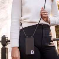 imoshion Color Backcover mit abtrennbarem Band Samsung Galaxy A55 - Black Coffee