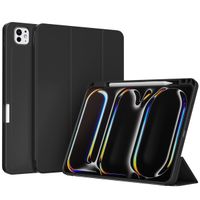 Accezz Smarte Klapphülle aus Silikon Apple iPad Pro 13 (2024) M4 - Schwarz
