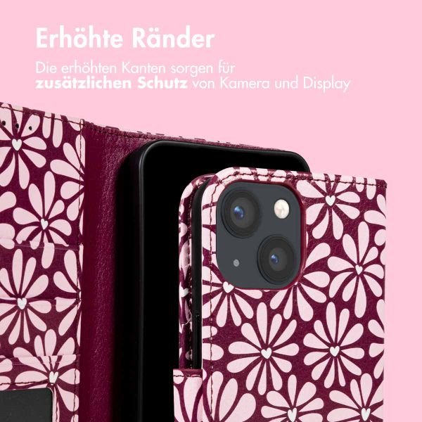 imoshion Design Klapphülle Apple iPhone 14 - Bloom Love Blush
