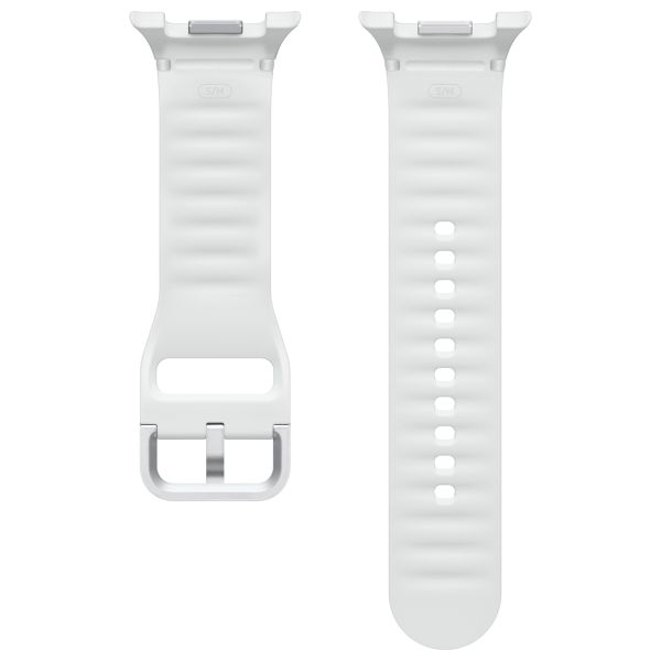 Samsung Original Sportarmband für das  Samsung Galaxy Watch 8 (40/44mm) / Classic (46mm) - S/M - Weiß