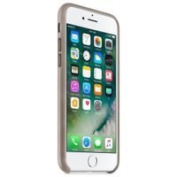 Apple Leder-Case Beige für das iPhone SE (2022 / 2020) / 8 / 7