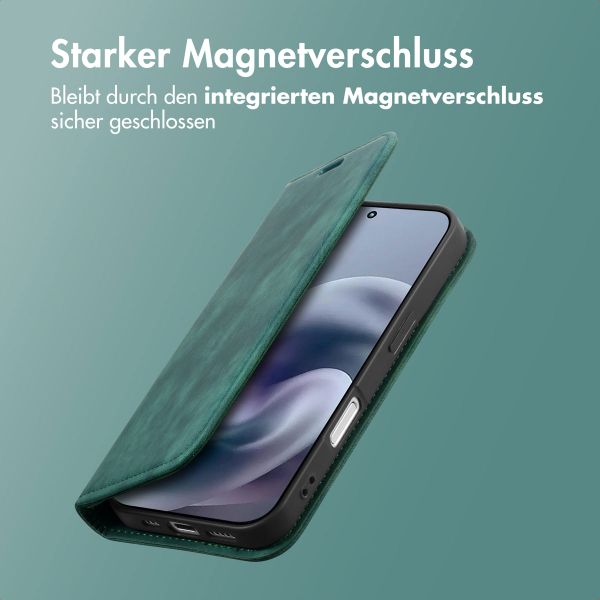 imoshion Slim Klapphülle Motorola Moto G86 Power - Grün