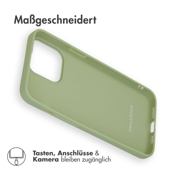 imoshion Color TPU Hülle für das iPhone 15 Pro Max - Olive Green