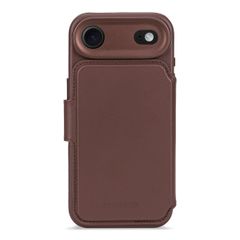 Decoded 2 in 1 Leather Klapphülle MagSafe Apple iPhone Air - Chocolate Brown