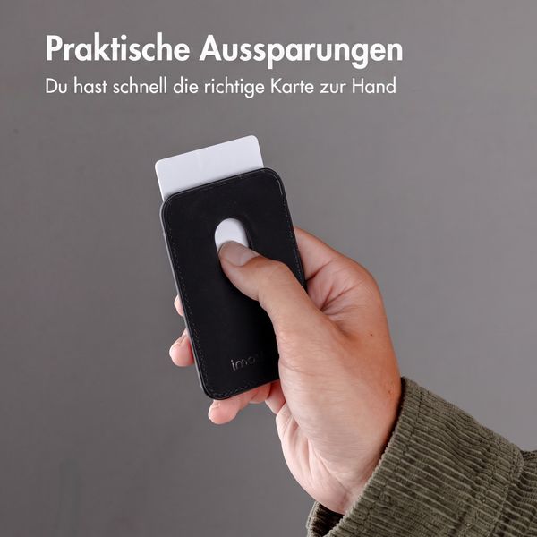imoshion Magnetischer Kartenhalter - Geeignet für MagSafe - Schwarz