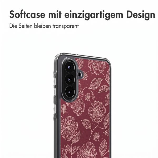 imoshion Design Hülle Samsung Galaxy A56 - Deep Rose