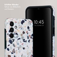 Selencia Vivid Tough Back Cover für das Samsung Galaxy A15 (5G/4G) - Chic Terazzo